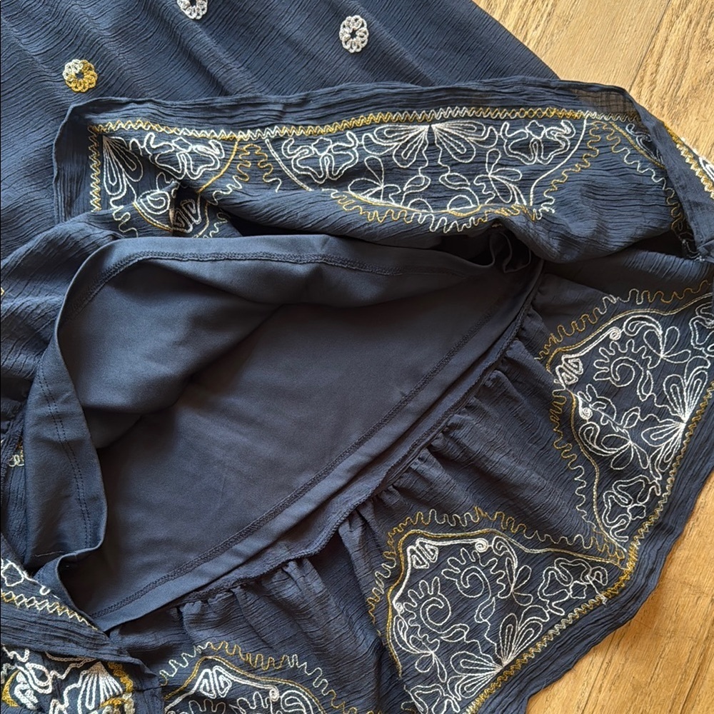 Figueroa & Flower Dress, navy, women’s size L - Picture 8 of 14